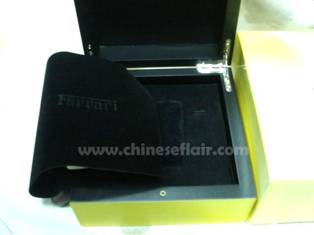 Replica Ferrai Watch Box / Yellow Wood Boxes Wholesale